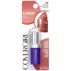 COVERGIRL Continuous Color Lipstick Bronzed Glow 770‎ New In Box